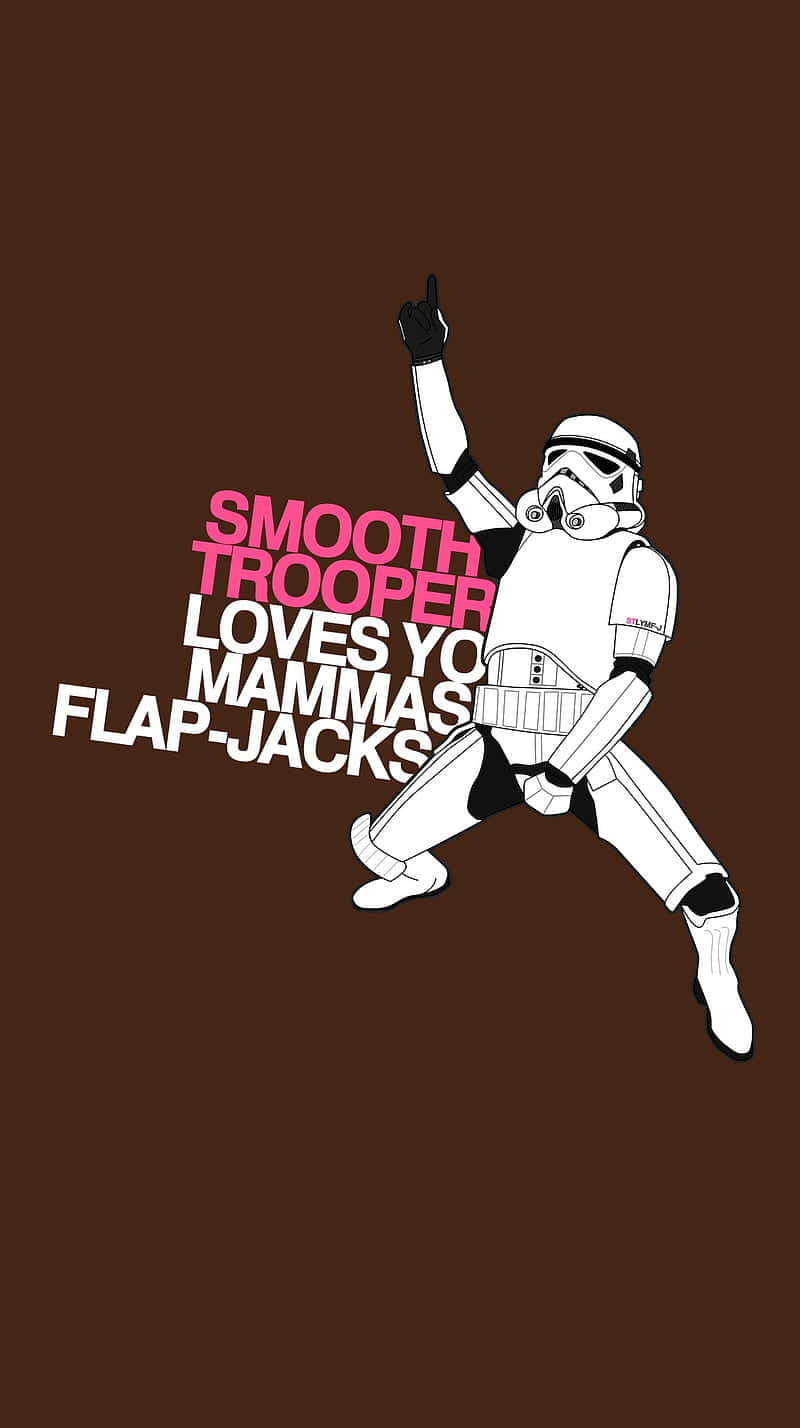 Smooth Trooper - T-shirt By Teesha - Teesha - Teesha Wallpaper
