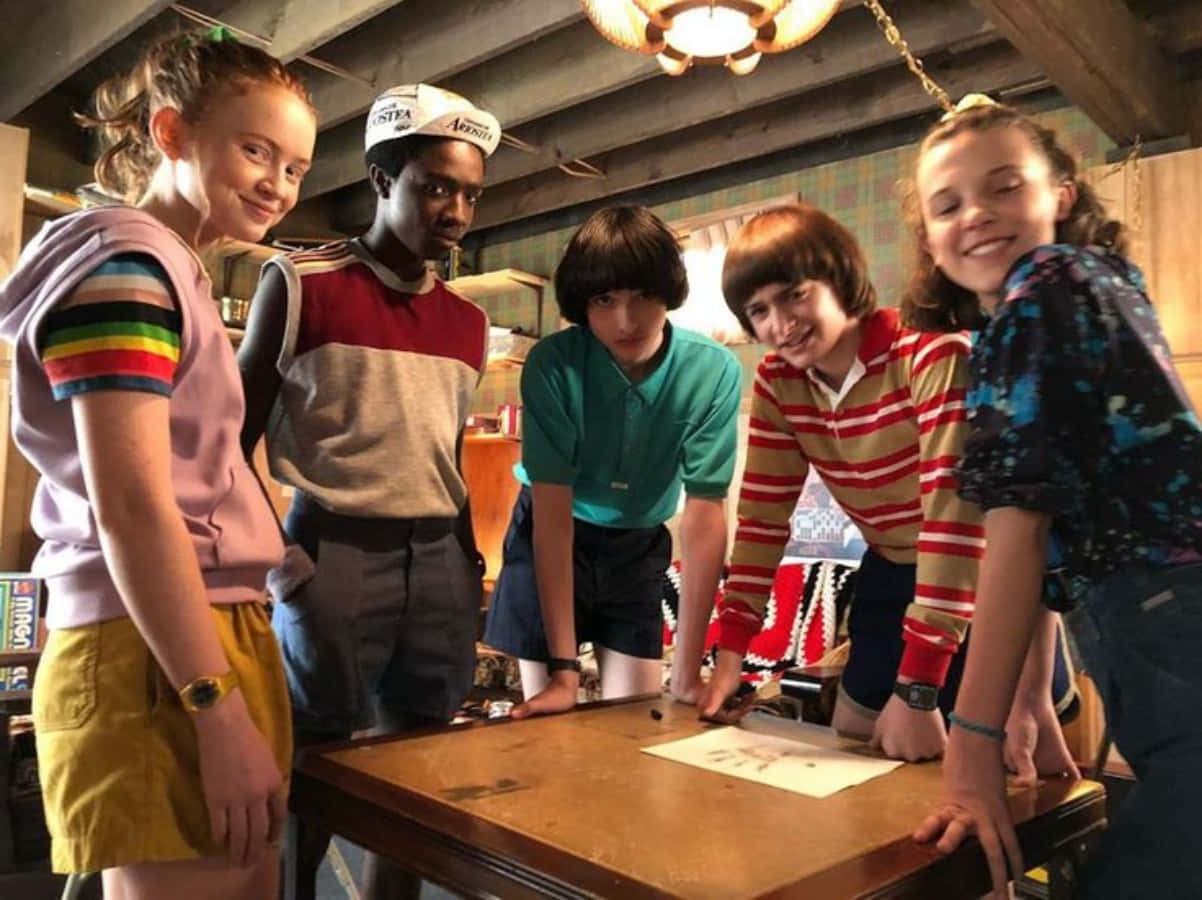 Funny Stranger Things Five Characters Pictures