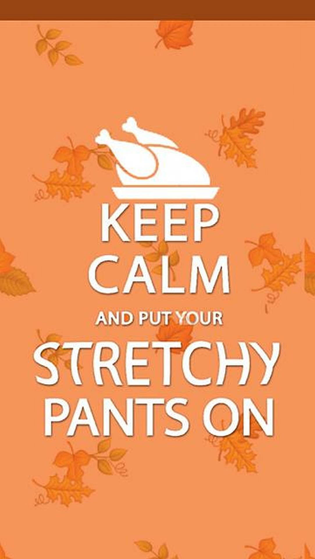 Funny Thanksgiving Quote Iphone Wallpaper