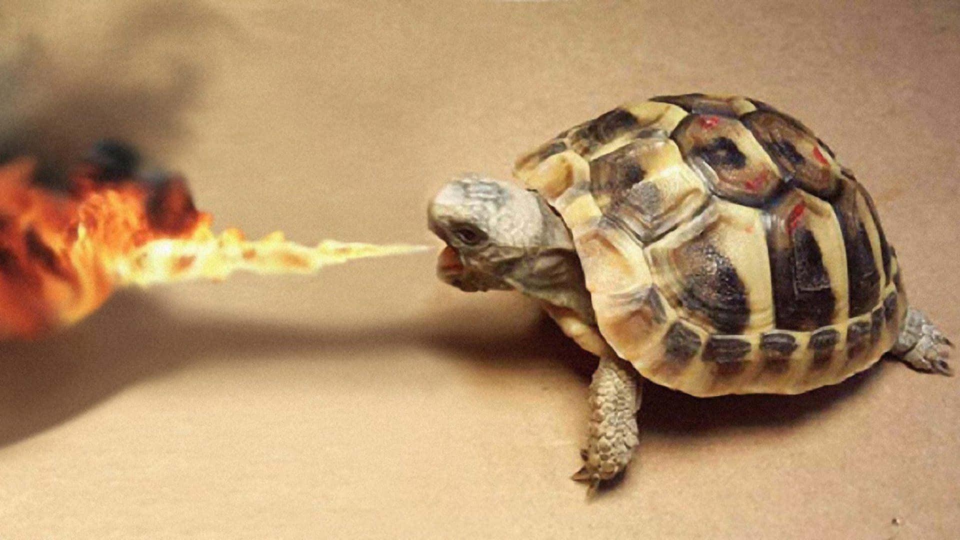 Take a break, and laugh with this hilarious turtle!
