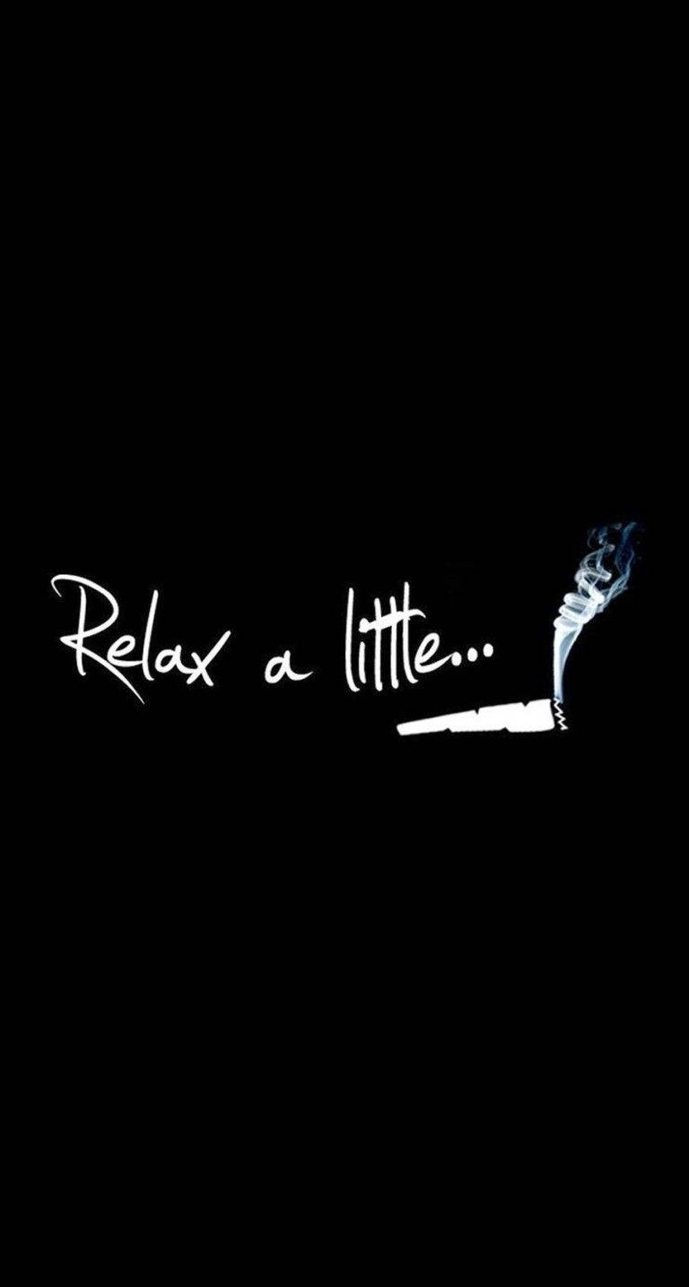 Funny Weed Relax Wallpaper