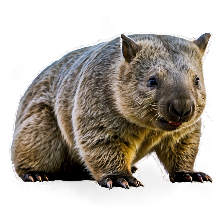 Download Funny Wombat Png 06252024 | Wallpapers.com