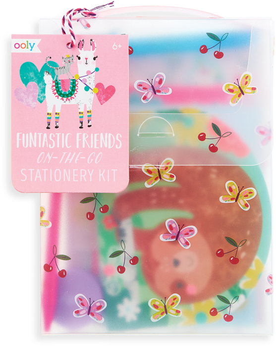 Funtastic Friends Stationery Kit PNG