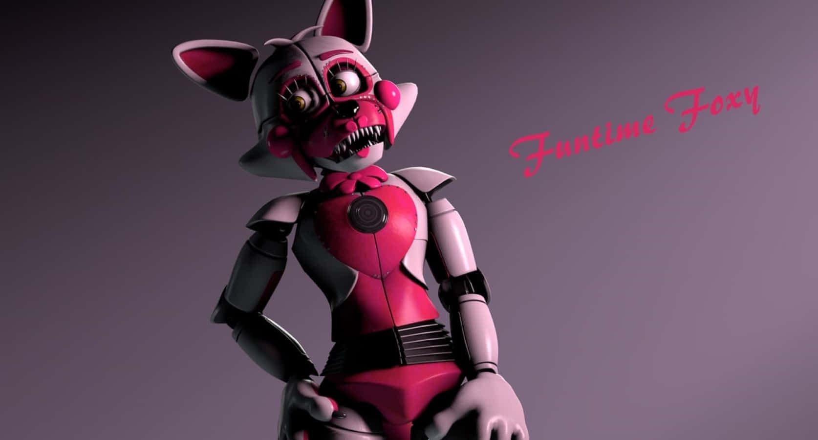 Caption: Exciting World of Funtime Foxy Wallpaper