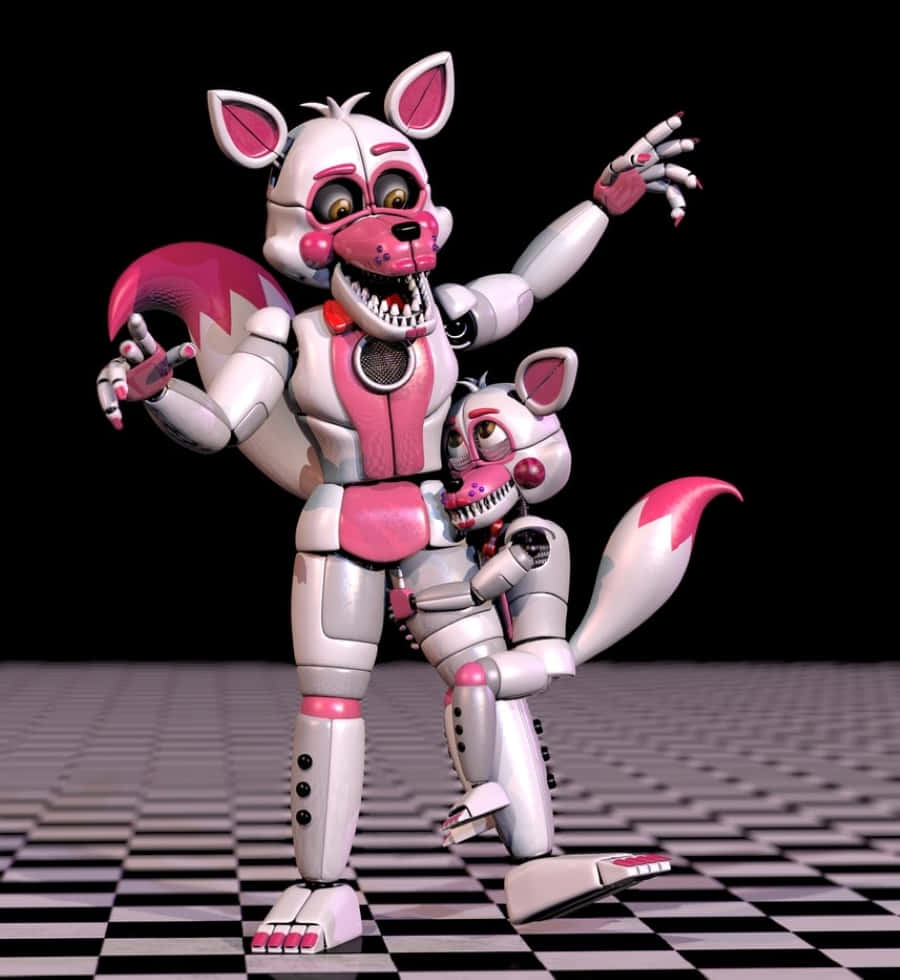 Exciting and Vibrant Funtime Foxy Wallpaper Wallpaper