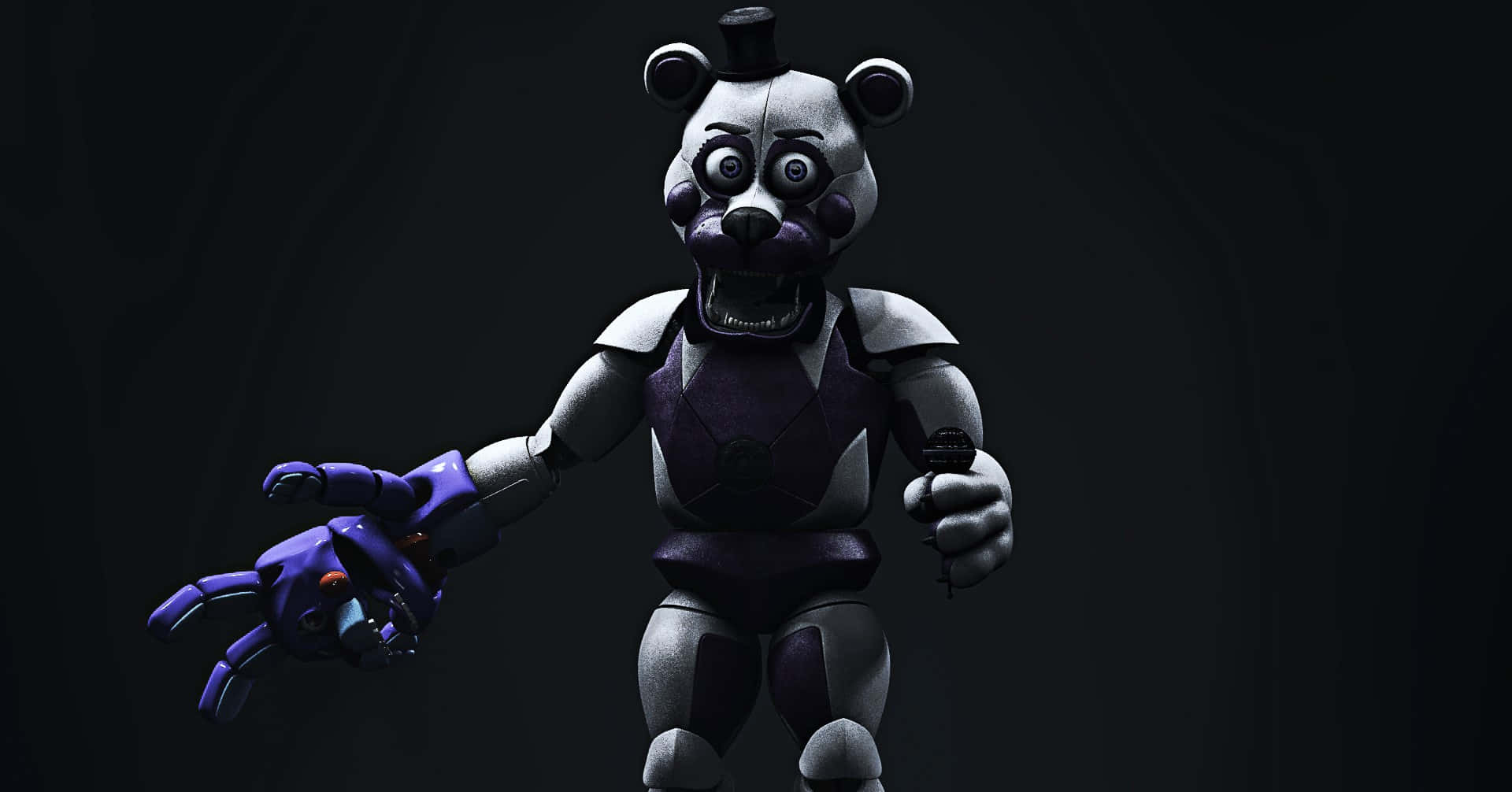 Funtime Freddy, the playful animatronic entertainer Wallpaper