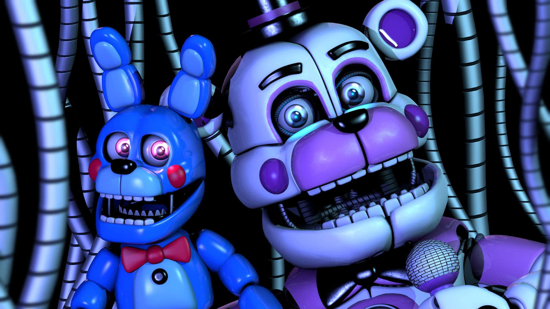 Funtime Freddy - The Entertainer of the Night Wallpaper