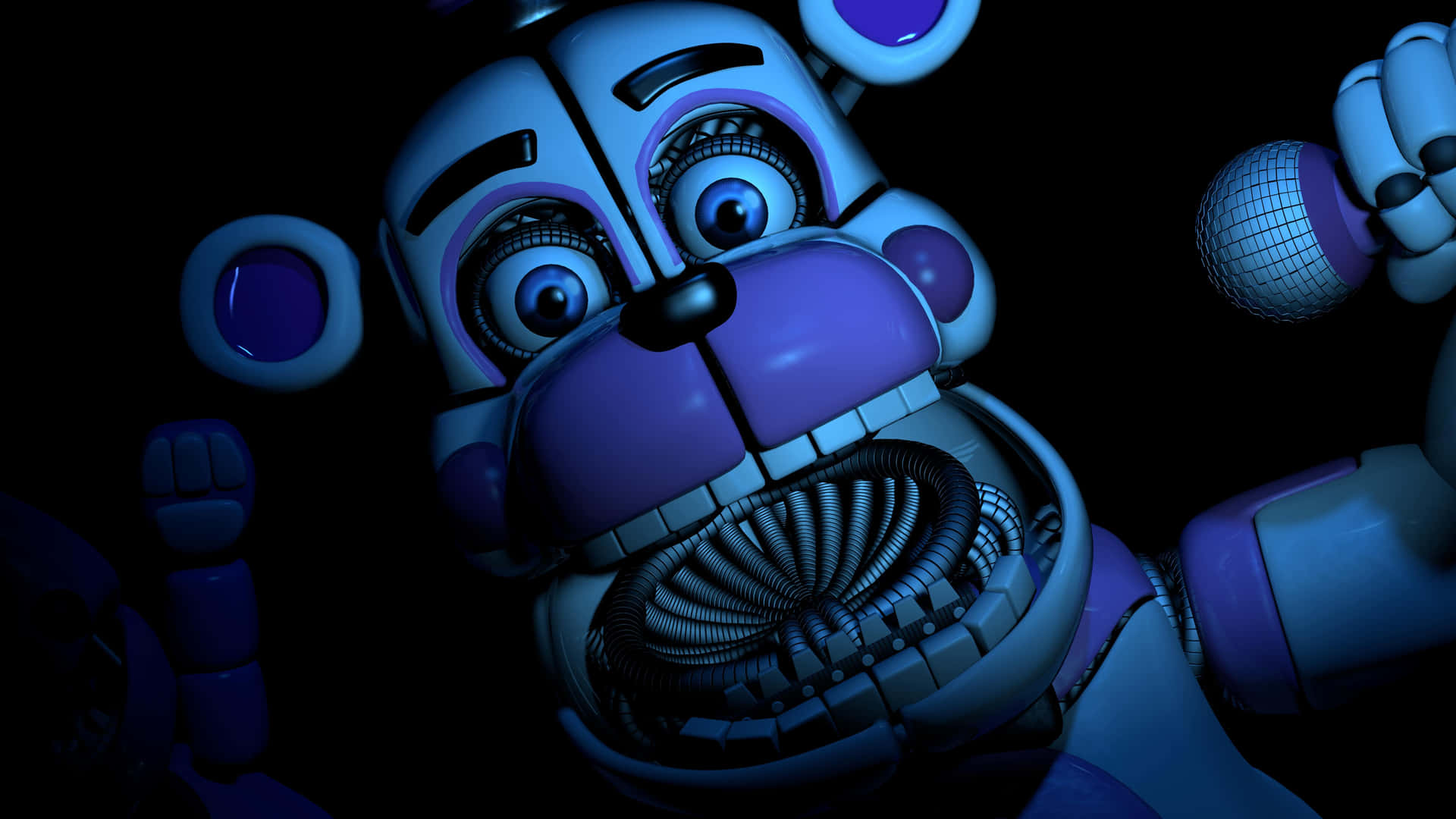 Thrilling Adventure with Funtime Freddy Wallpaper
