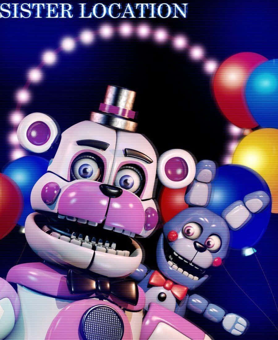 The Vibrant and Entertaining Funtime Freddy Wallpaper