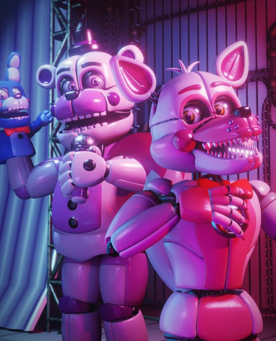 Funtime Freddy: The Lively Animatronic Entertainer Wallpaper