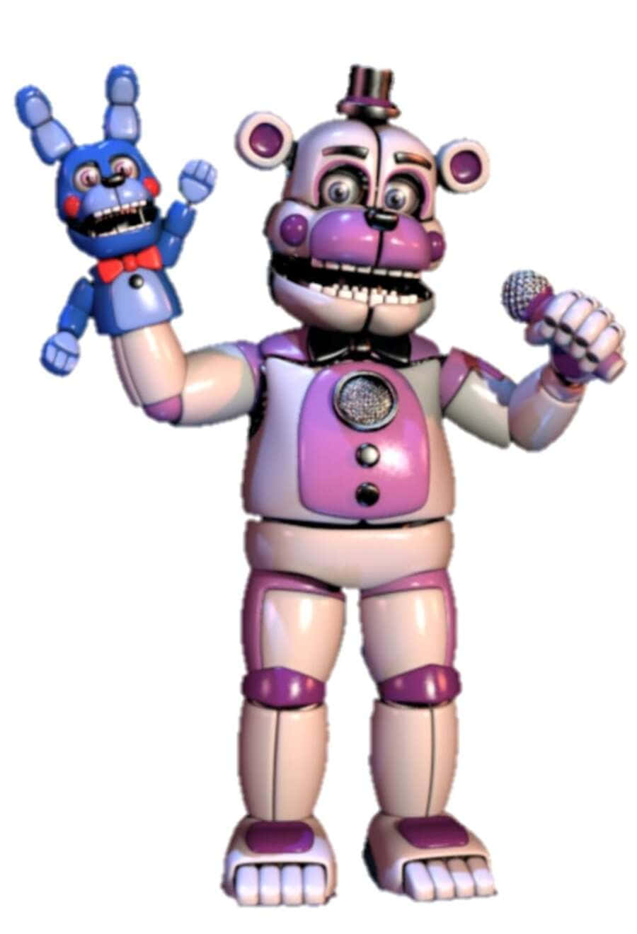 Caption: Funtime Freddy - The Iconic Animatronic Entertainer Wallpaper