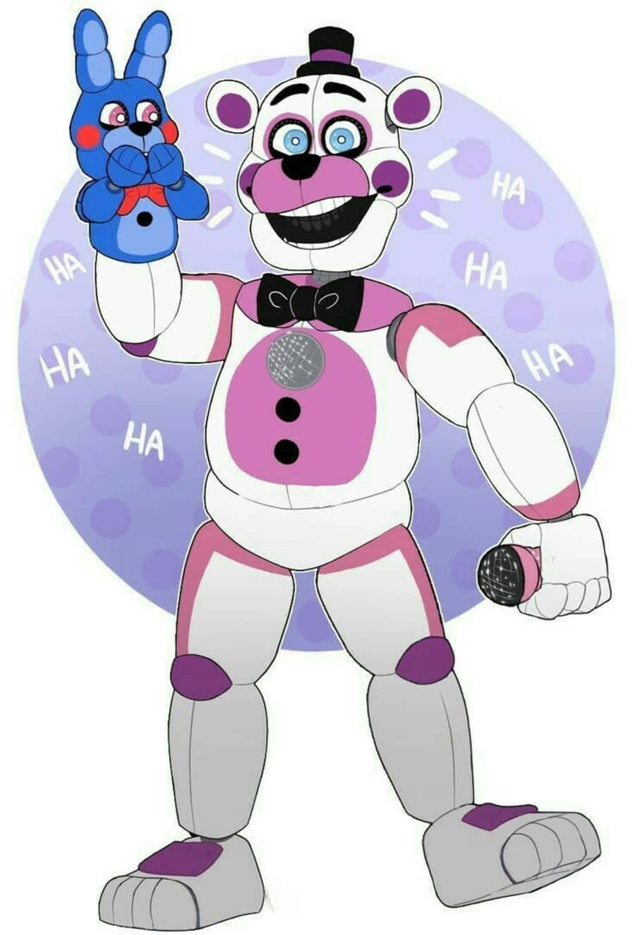 Exciting Adventure with Funtime Freddy Wallpaper