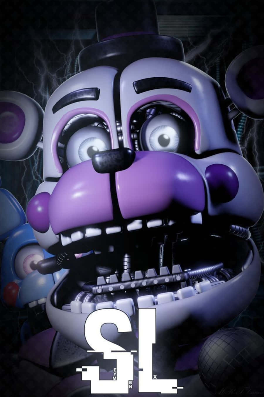 Funtime Freddy from Five Nights at Freddy's: Sister Location Wallpaper