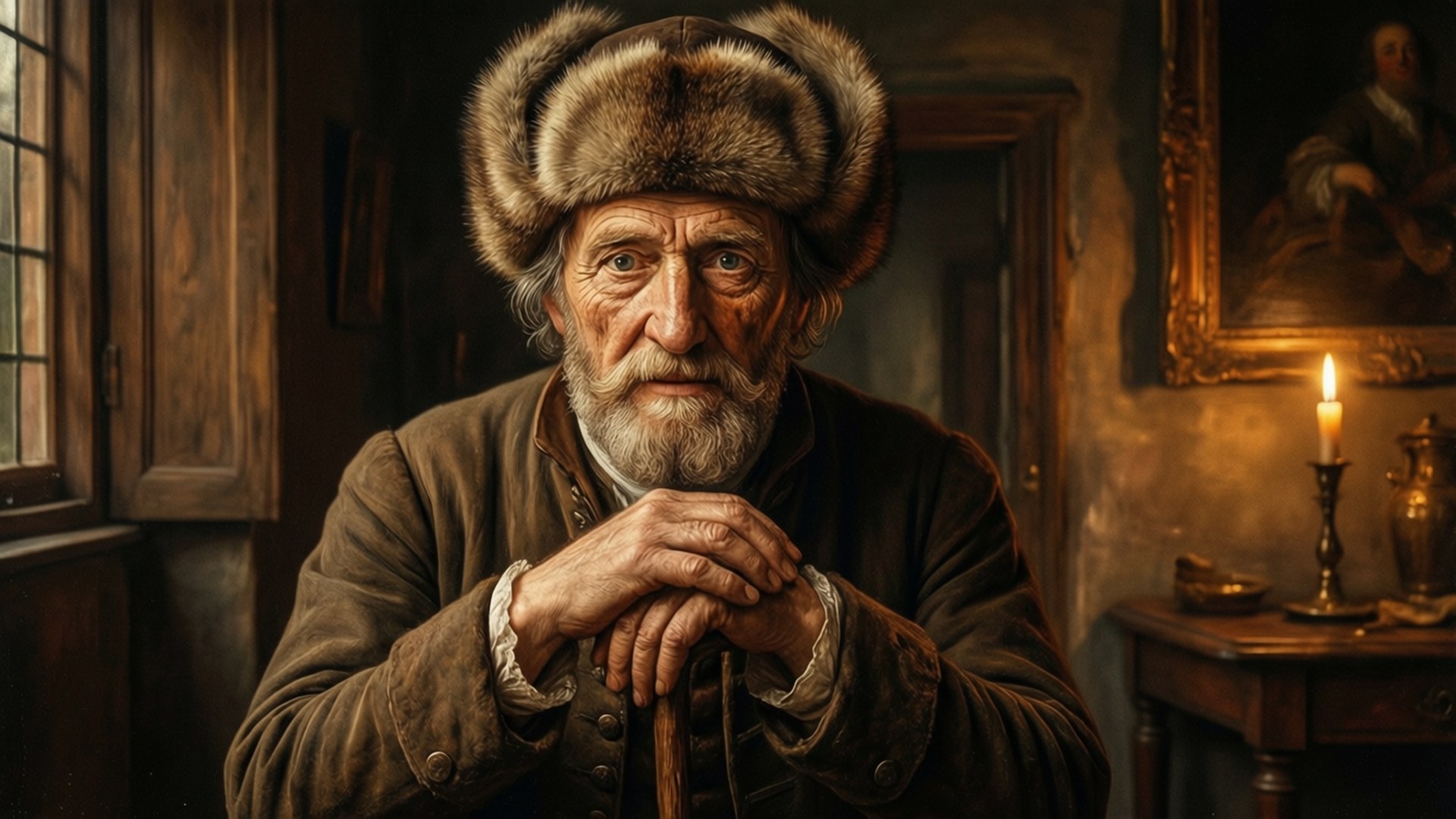Fur Cap Elder Wallpaper