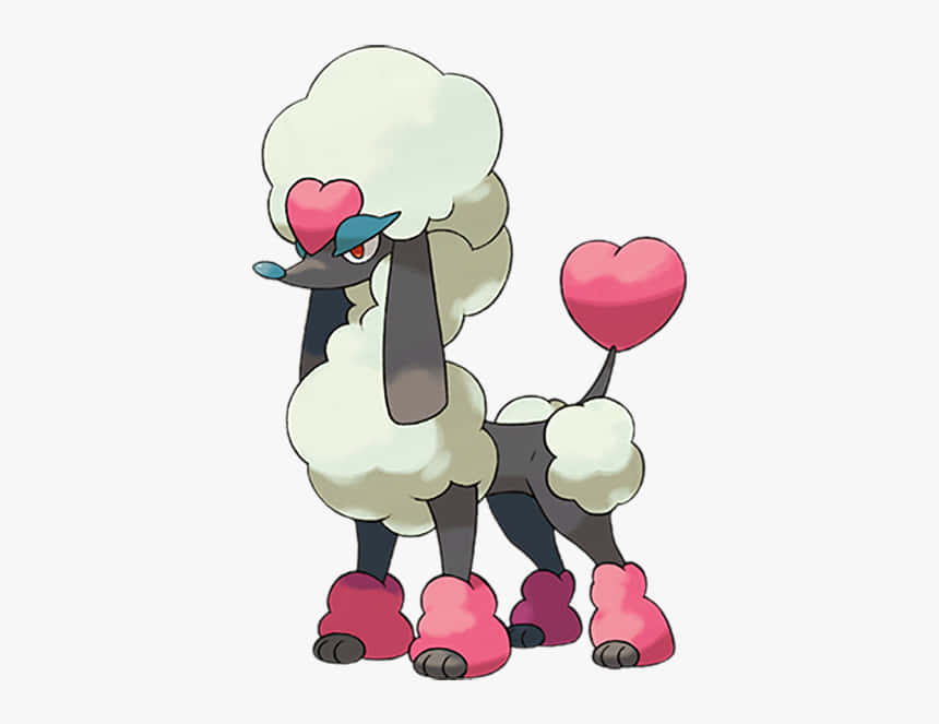 Furfrou Heart Trim Pokemon Wallpaper