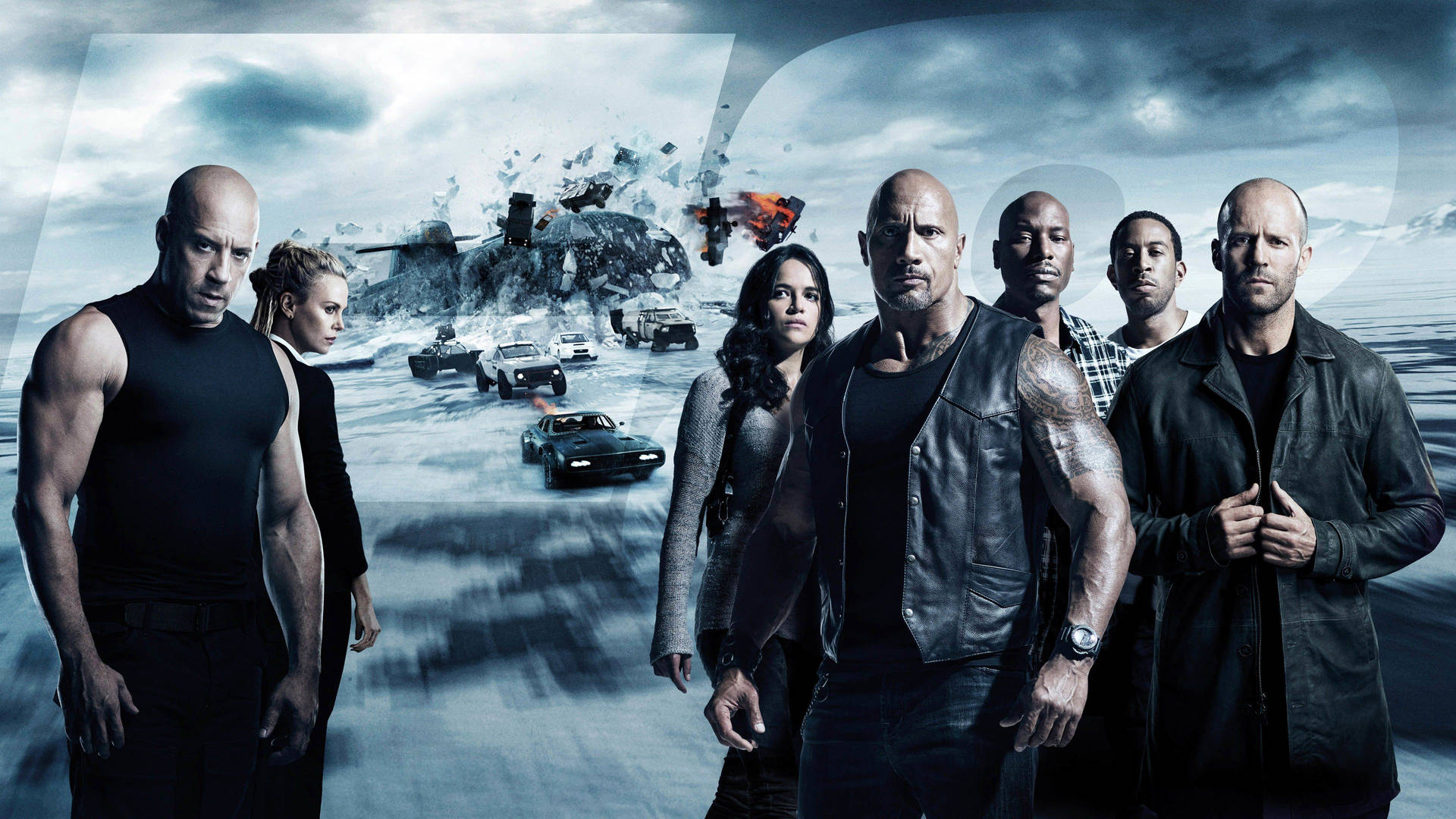 4t.‘The Fate of the Furious’ (2017) with Vin Diesel , Dwayne Johnson ...