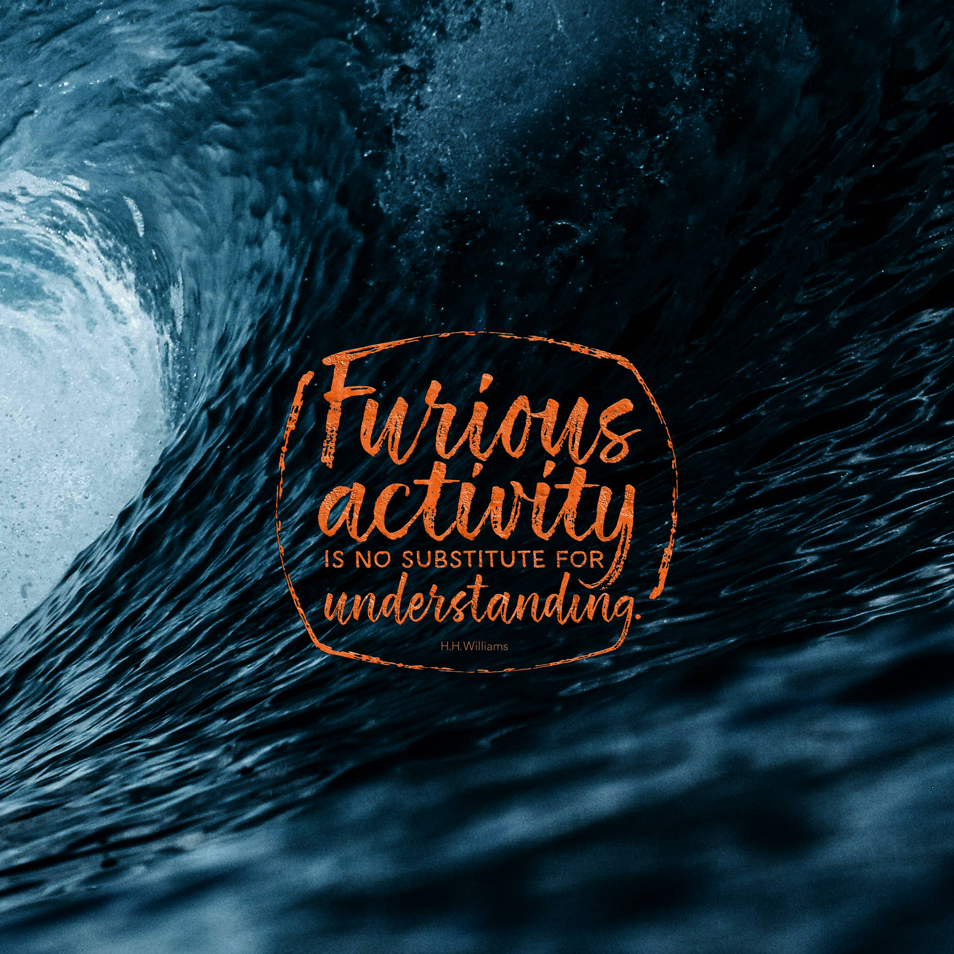 Furious Activity Inspirational Quote Wallpaper