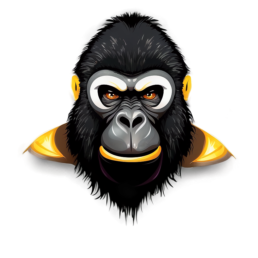 Furious Gorilla Cartoon Png 84 PNG