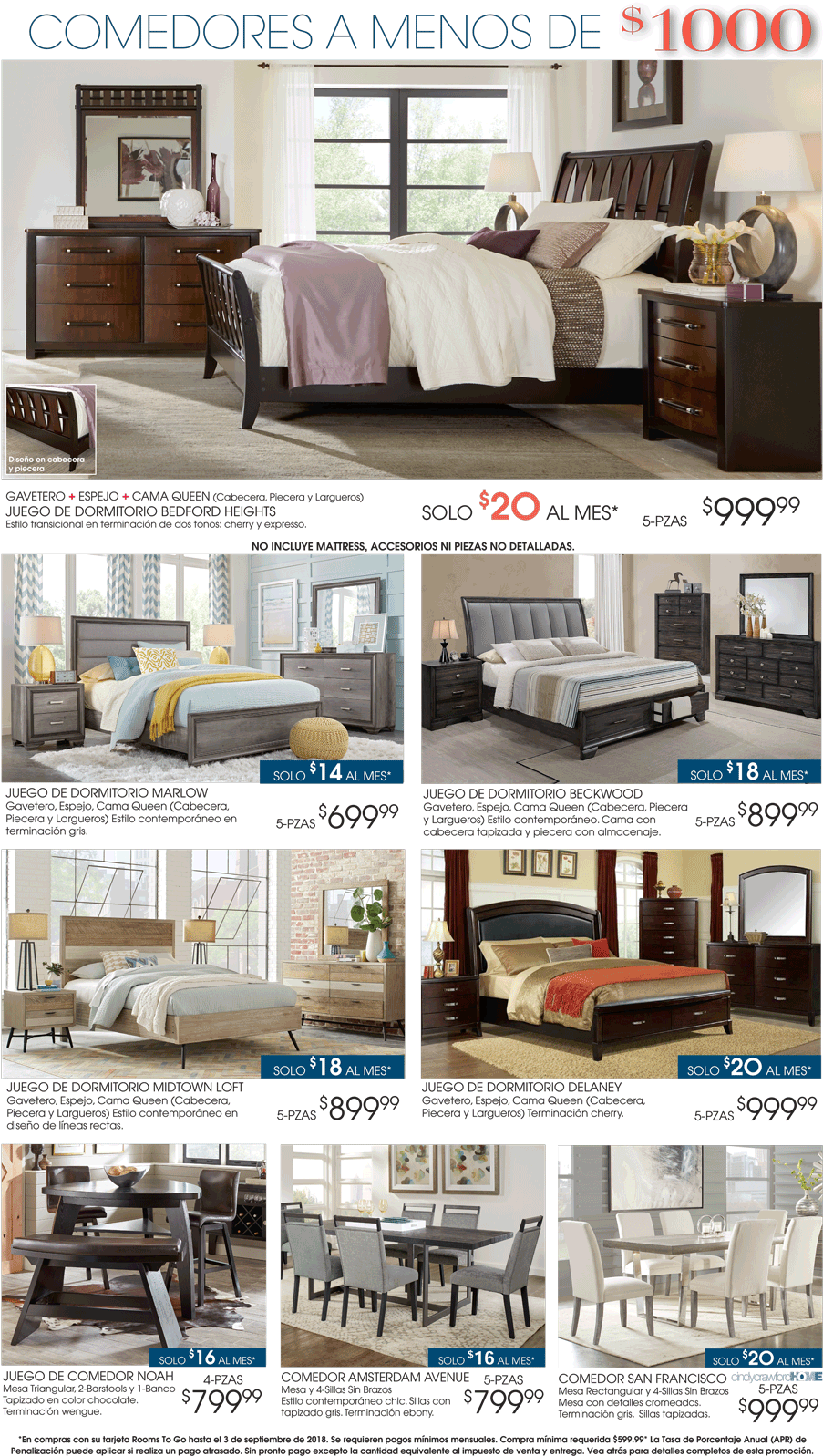 Furniture Advertisement Bedroom Dining Sets PNG