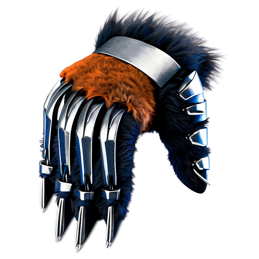 Furry Wolverine Claws Png Ggi PNG