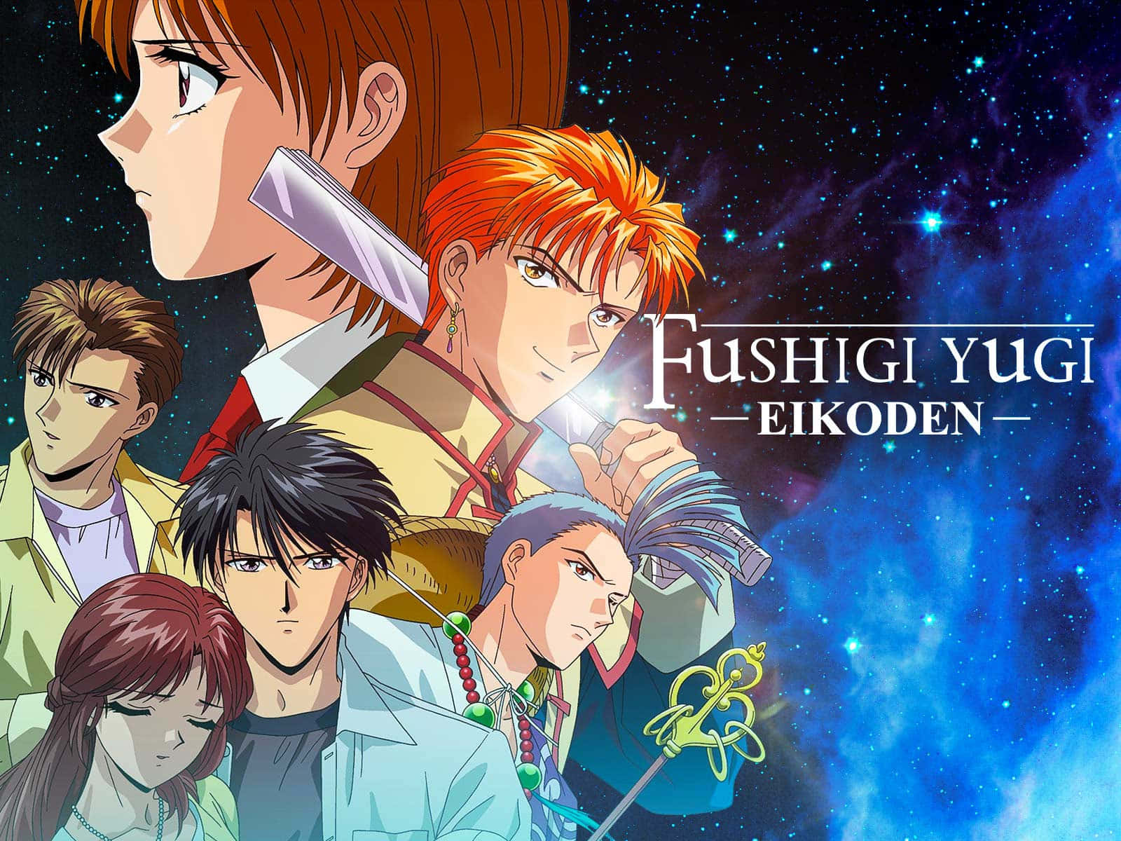 Fushigi Yuugi Eikoden Anime Characters Wallpaper