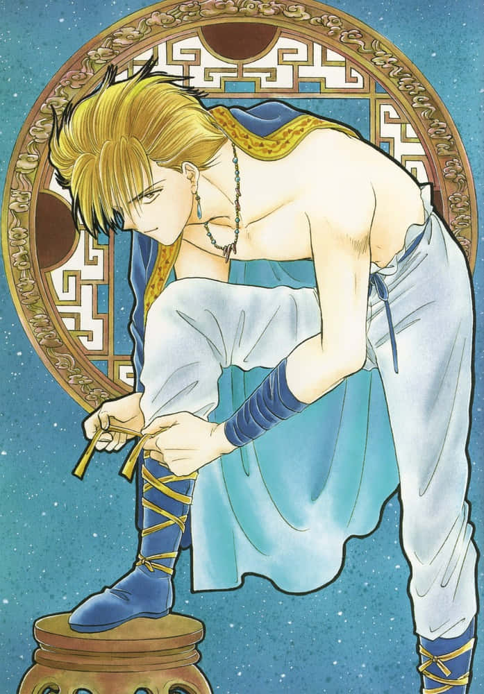 Fushigi Yuugi Tasuki Illustration Wallpaper