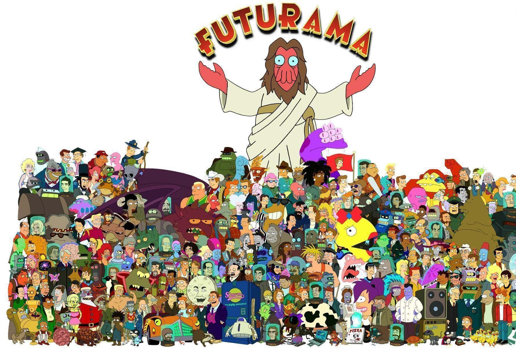 Futurama1779 X 1200 Hintergrund