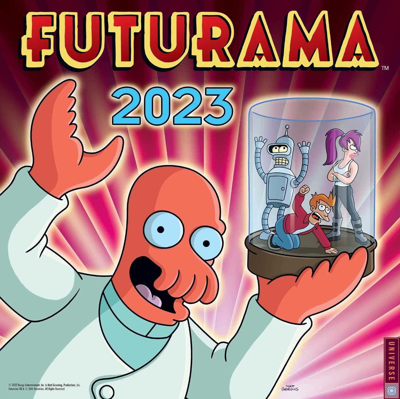 Three of the Main Characters from Futurama
