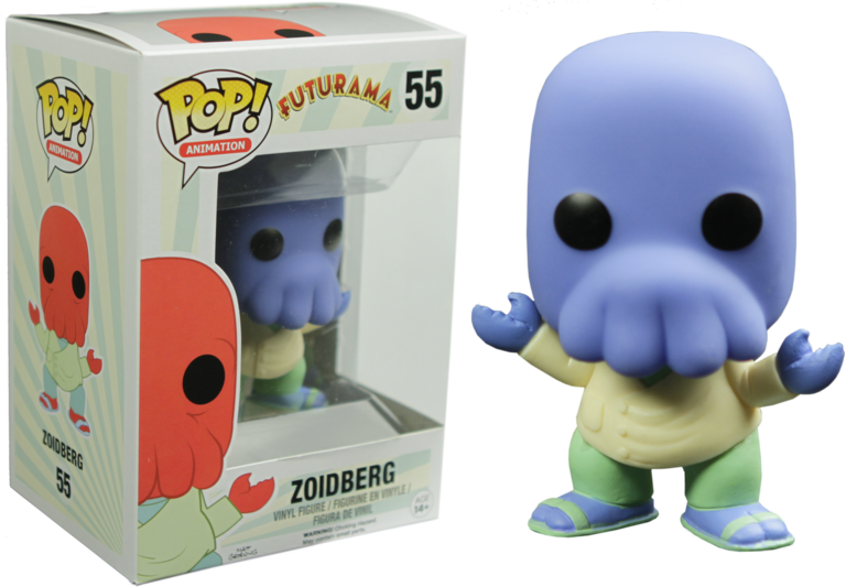 Futurama Zoidberg Funko Pop PNG