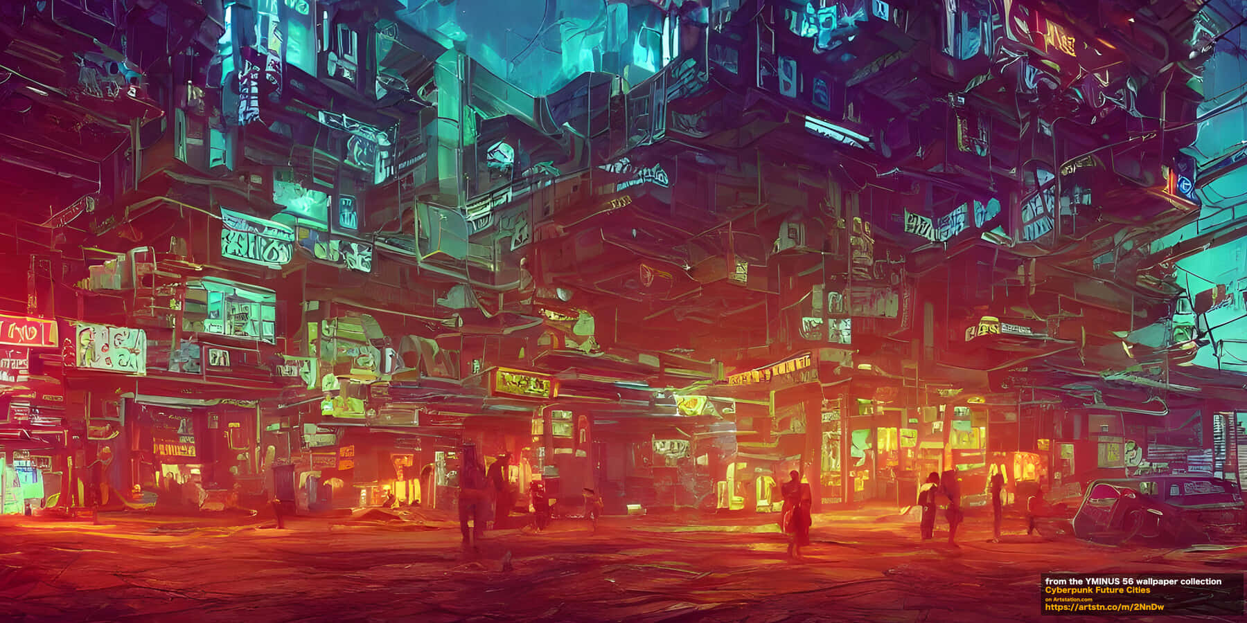 56 Wallpapers 4K Cyberpunk Future Cities