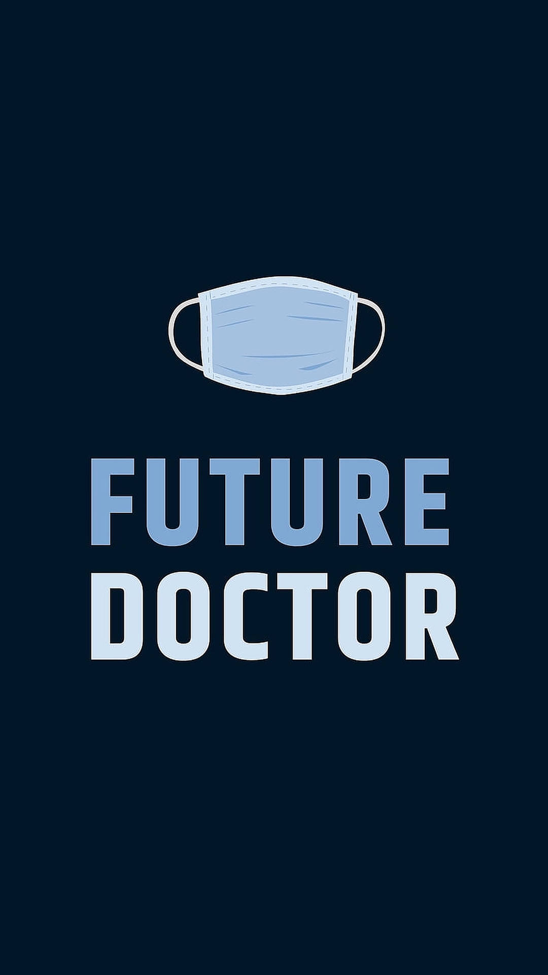Future Doctor With Mask Wallpaper
