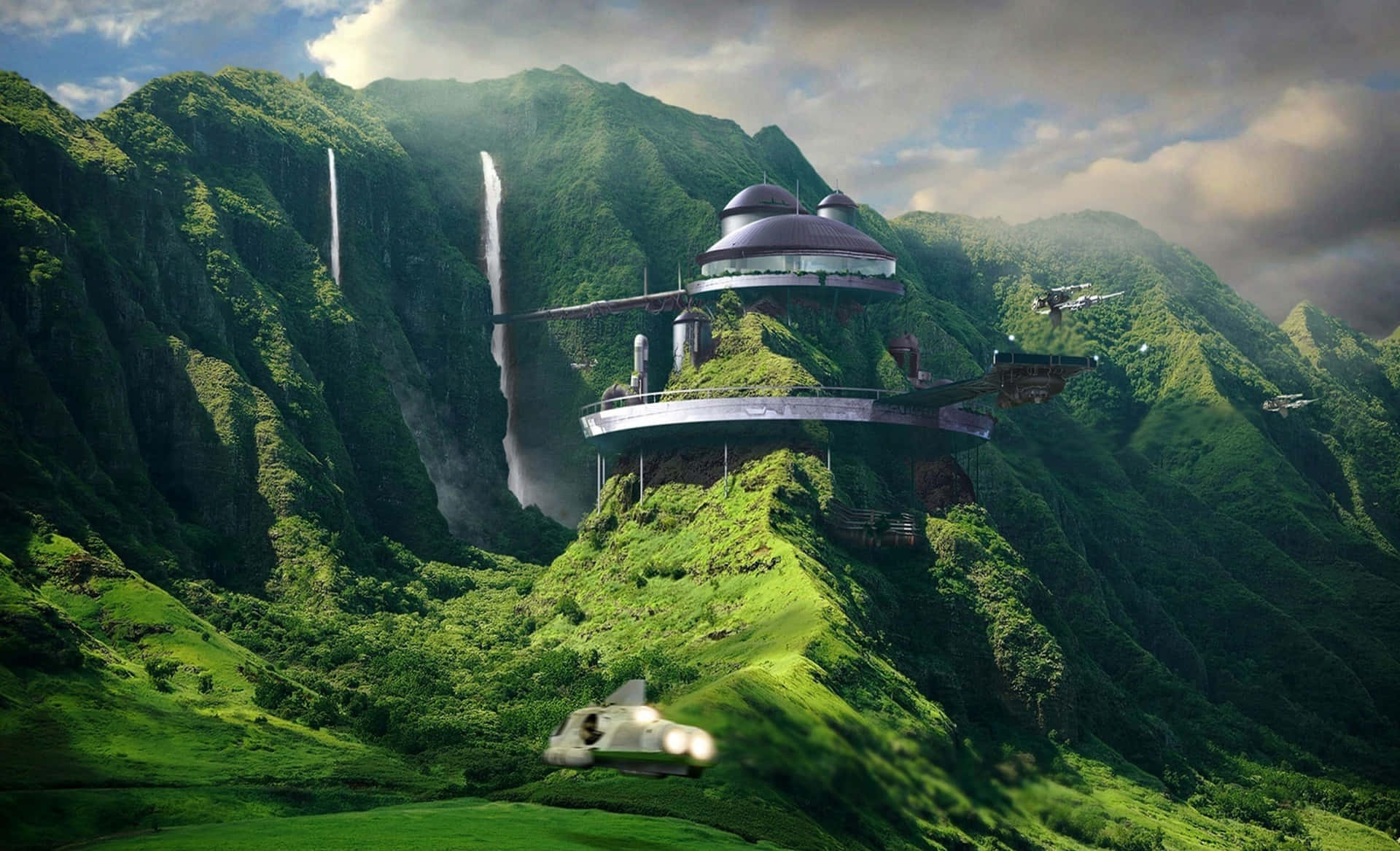Future House Top Of Mountain Picture