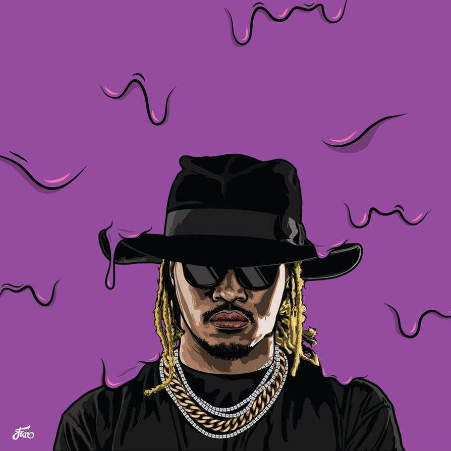 Future Rapper Performing Live On Stage Wallpaper