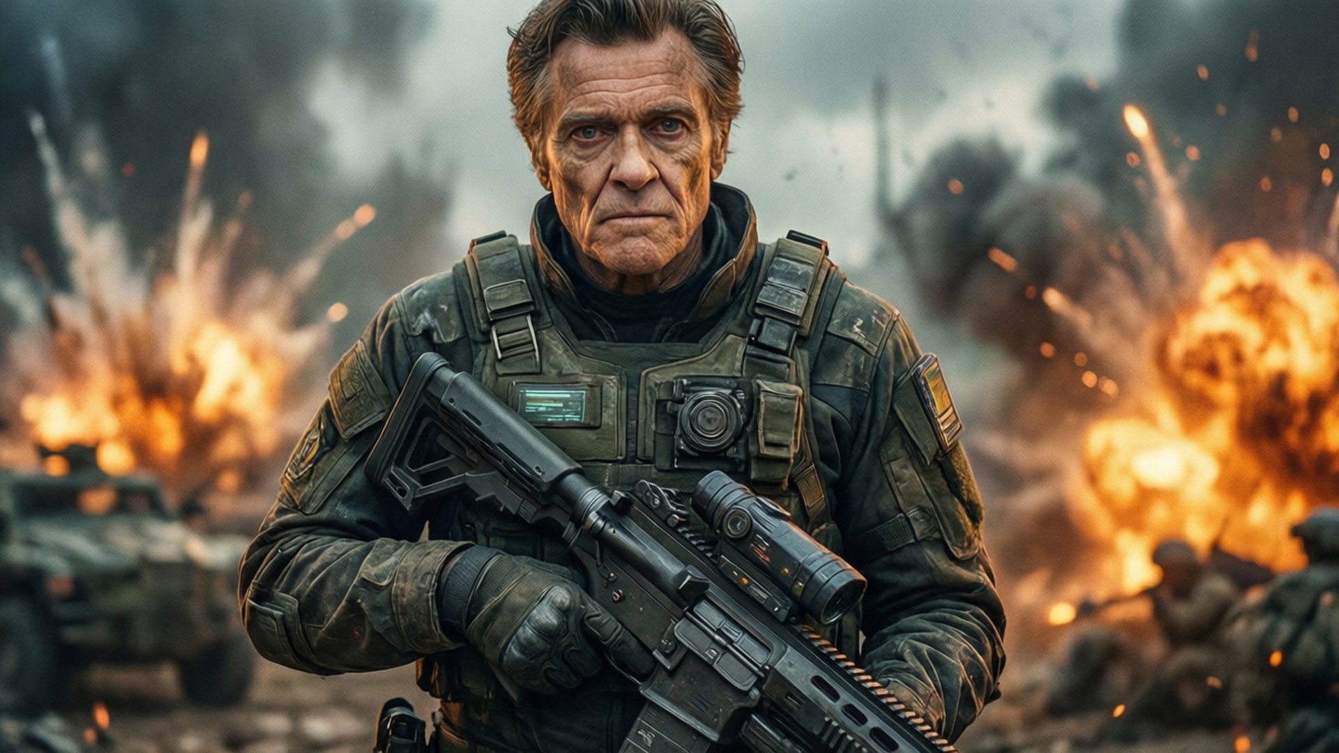 Future Soldier Dafoe Fonds d'écran