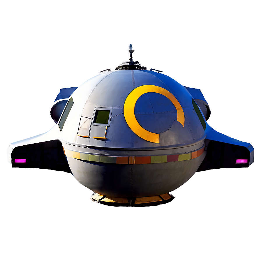 Future Spacecraft Illustration Png 06202024 PNG