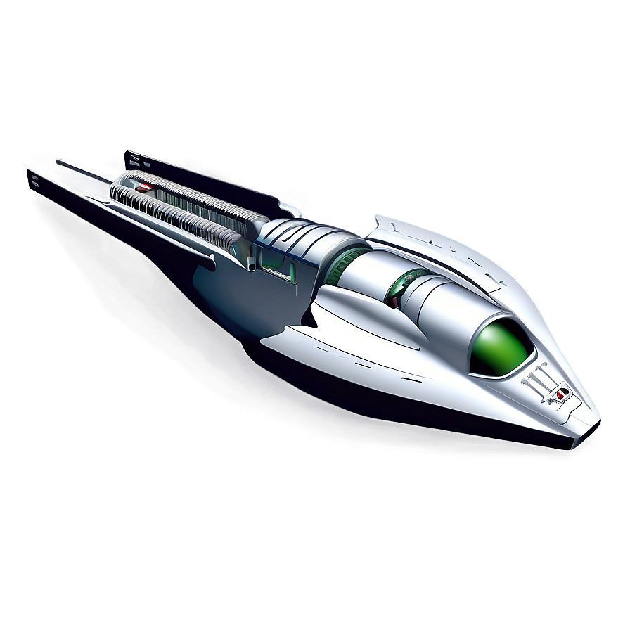 Future Spacecraft Illustration Png 7 PNG