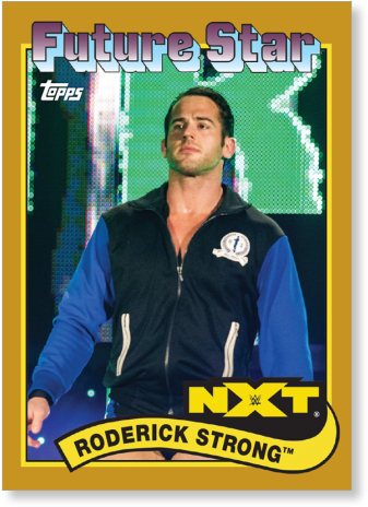 Future Star Wrestling Card Roderick Strong PNG