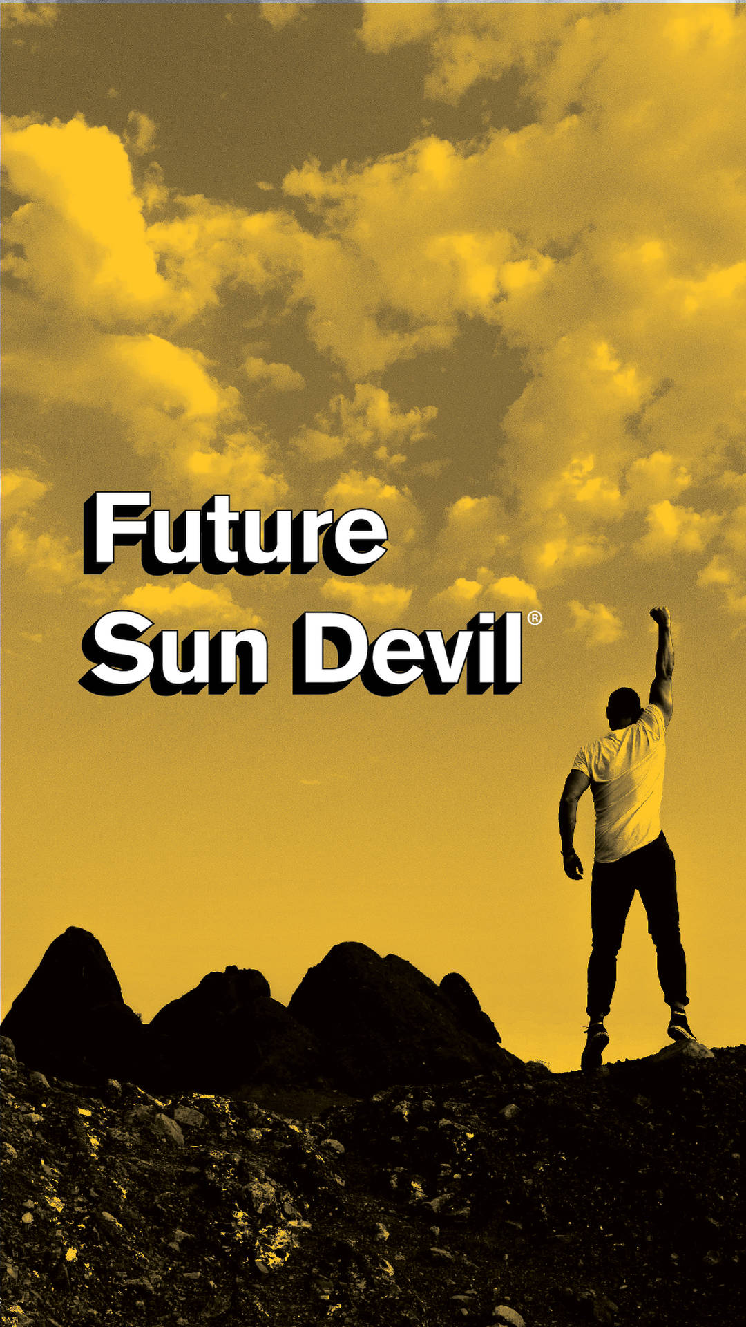 Futurohombre Sun Devil De Arizona State University Fondo de pantalla
