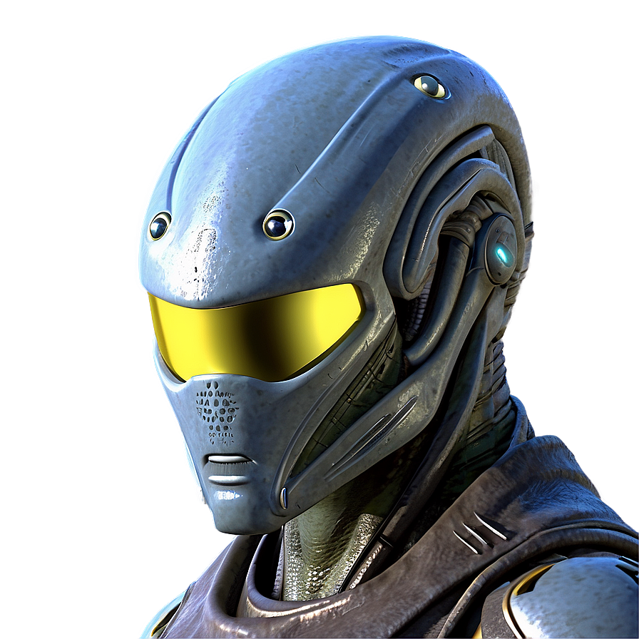 Futuristic Alien Soldier Png 75 PNG