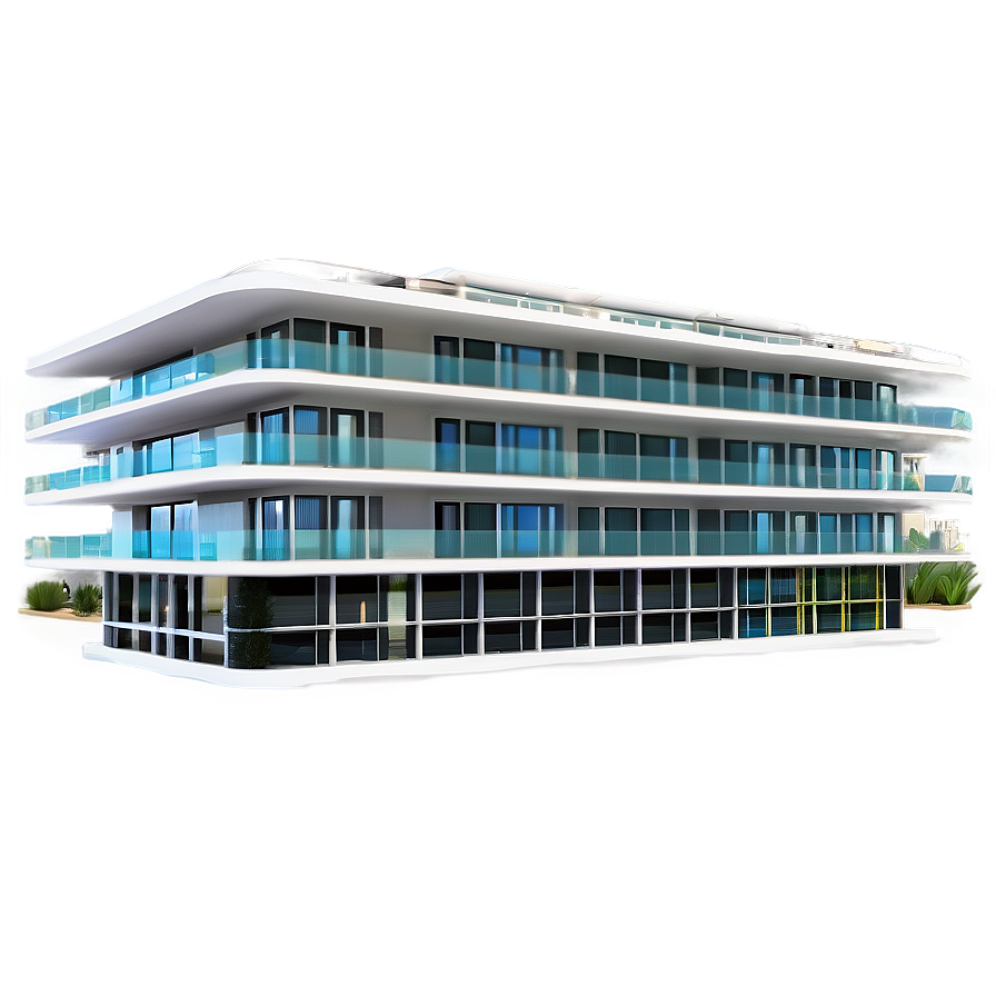 Futuristic Apartment Building Png Iae PNG