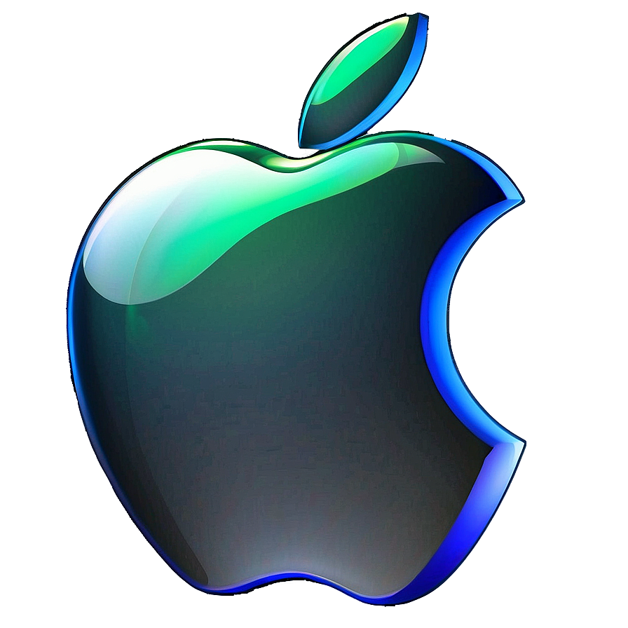 Download Futuristic Apple Logo Png 05232024 | Wallpapers.com