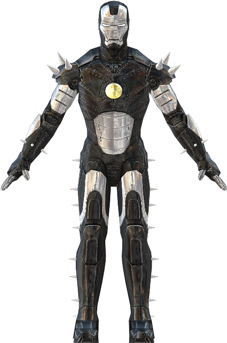 Futuristic Armored Suit Design PNG