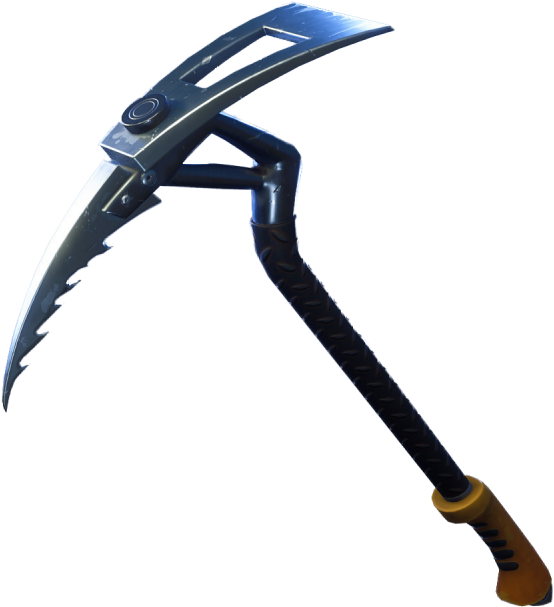 Futuristic Axe Weapon PNG