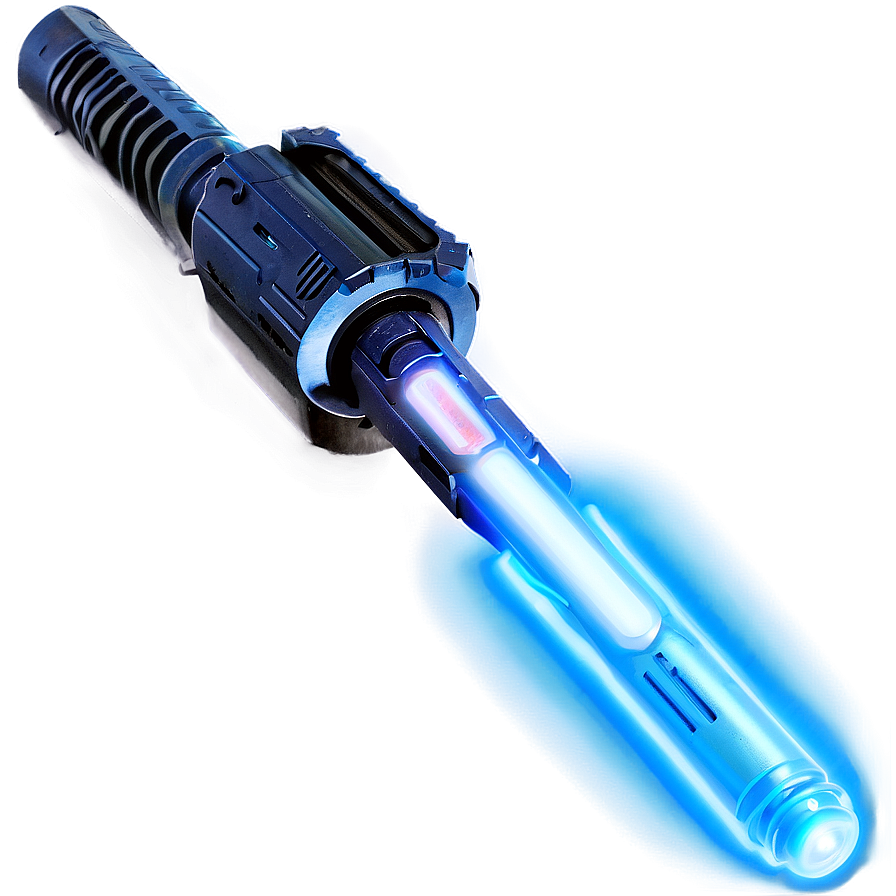 Futuristic Blue Lightsaber Png 4 PNG