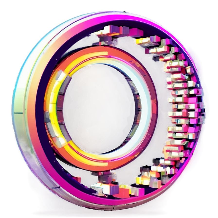 Futuristic Circle Graphic Png 18 PNG