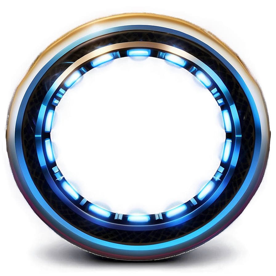 Futuristic Circle Graphic Png 54 PNG