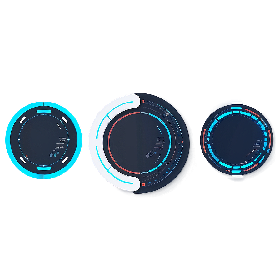 Futuristic Circle Interface Png 06252024 PNG