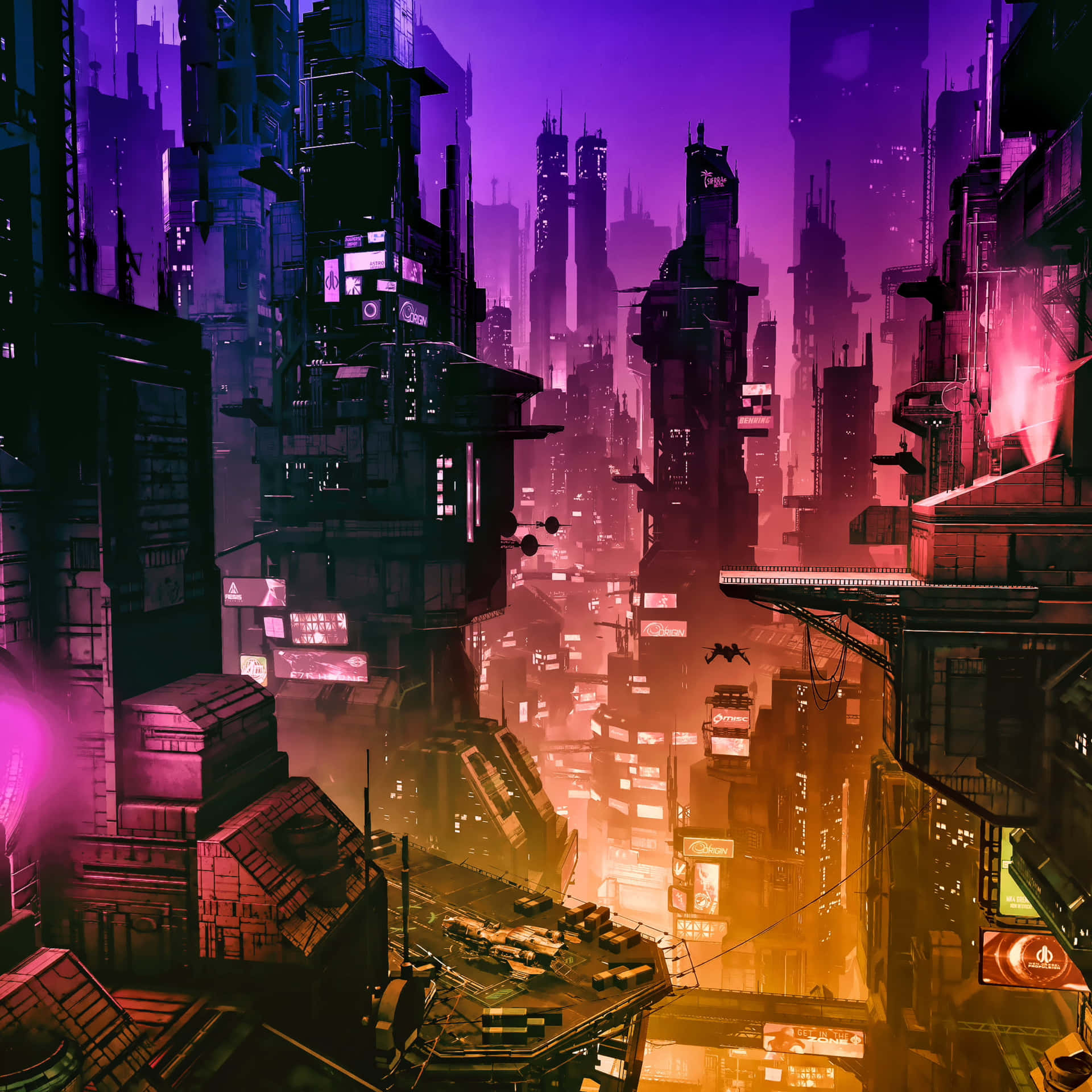 The Fantasy of Futuristic City