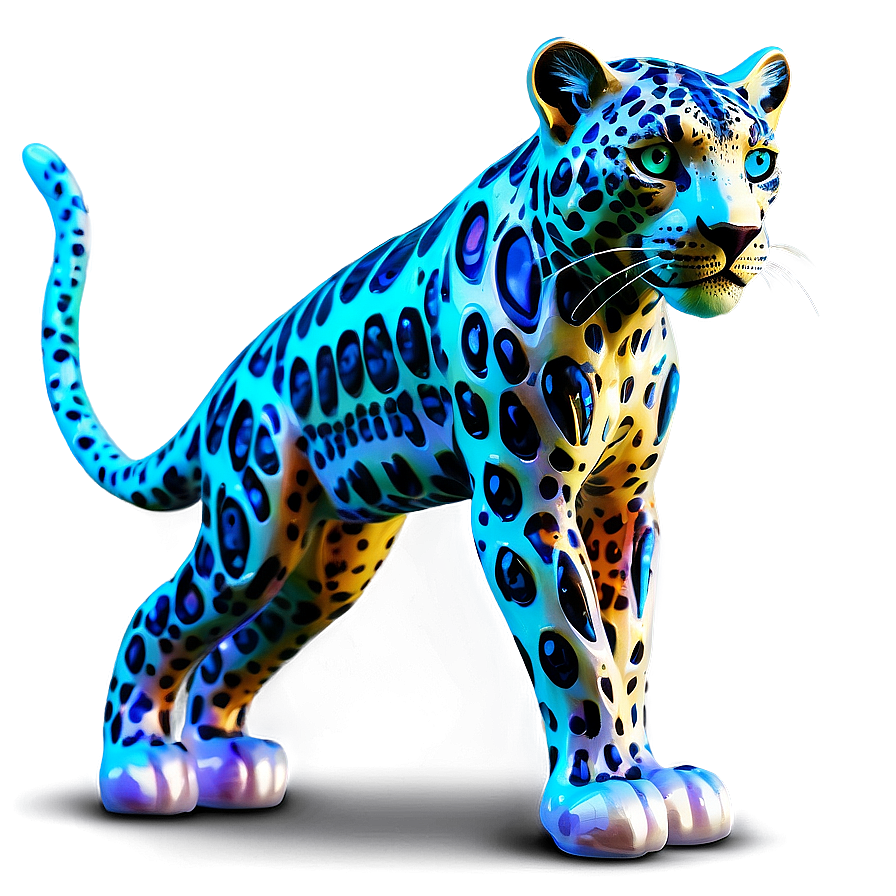 Futuristic Cyber Leopard Png Jgp7 PNG