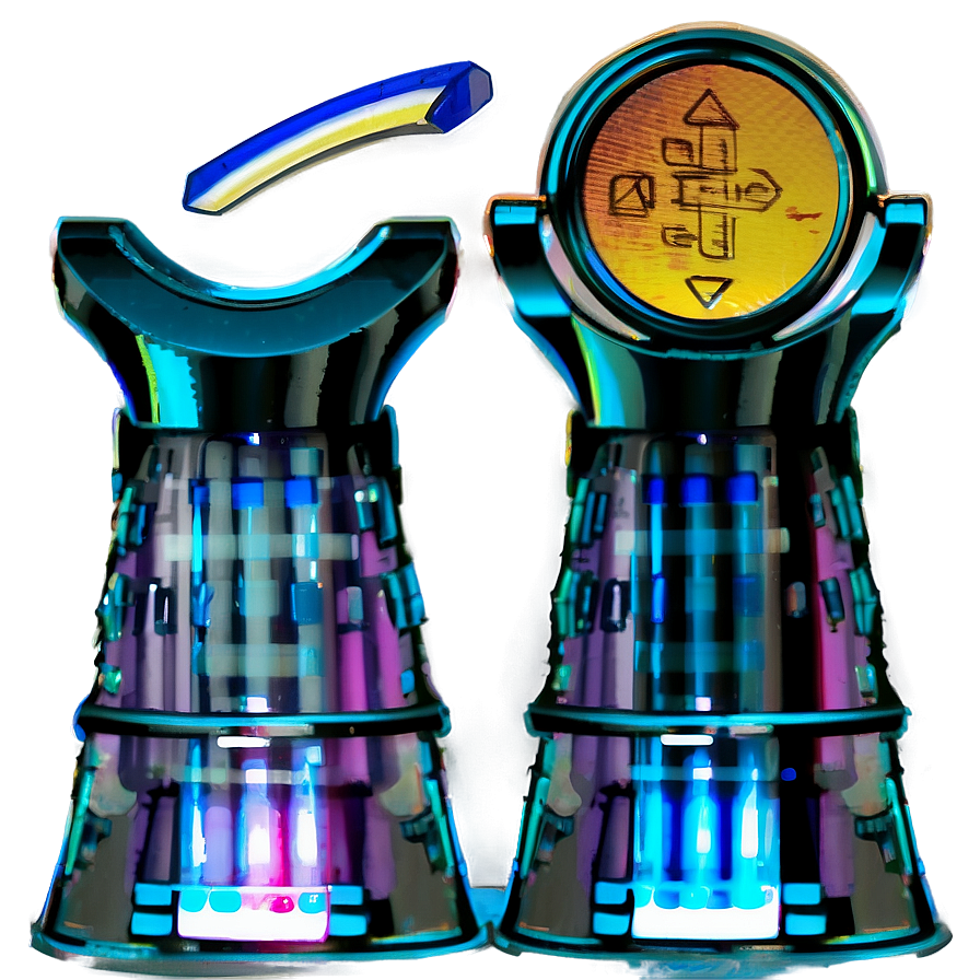 Futuristic Engine Design PNG